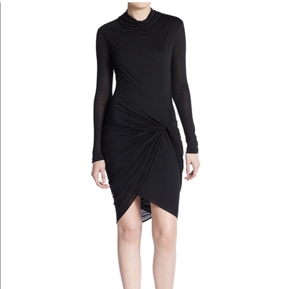 Helmut Lang Micro Modal Twist Jersey Dress - Picture 5 of 7
